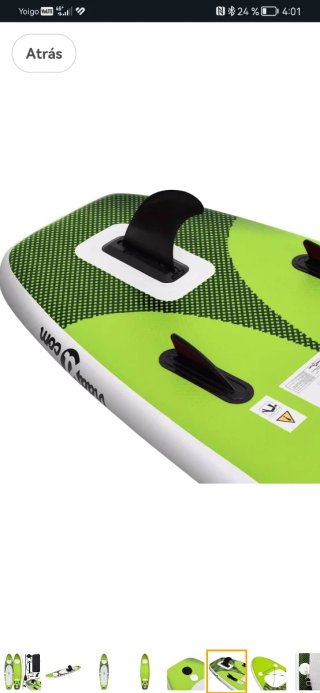 Tabla de Paddle Surf Completa en Torrevieja