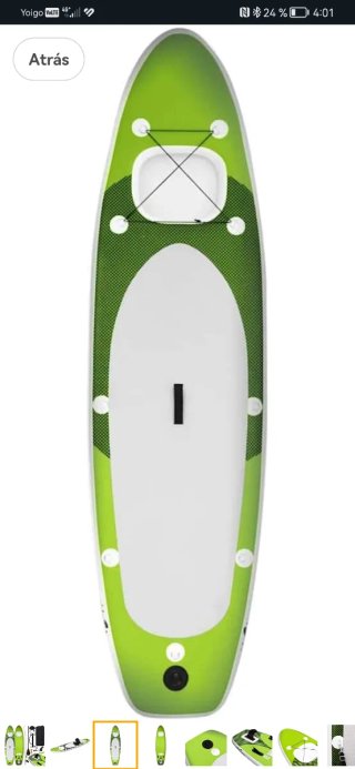 Tabla de Paddle Surf Completa en Torrevieja