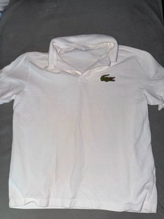 Polo Lacoste Blanco