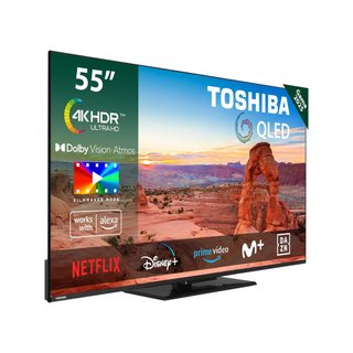 - Toshiba 55QV3463DG Smart TV QLED 4K UltraHD