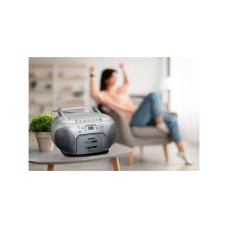 Lenco SCD-420SI radio portátil cd casete música