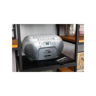 Lenco SCD-420SI radio portátil cd casete música