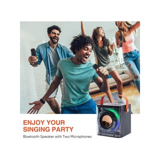 DYNASONIC B52 Karaoke altavoz bluetooth niños