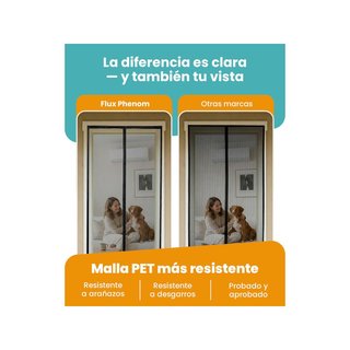Flux Phenom Mosquitera Puerta Magnética 120x220