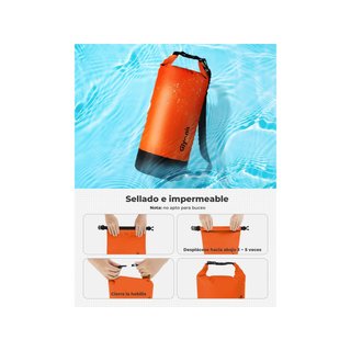 Glymnis bolsa impermeable pvc 5-20L