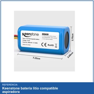 Keenstone batería litio compatible aspiradora