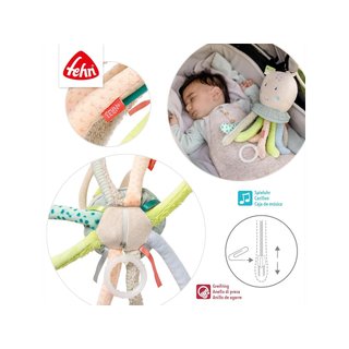 Fehn 054033 caja música pulpo peluche bebé