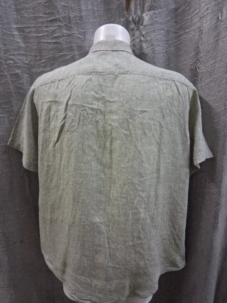 Camicia uomo puro lino benetton taglia XL