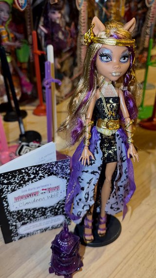 Monster High Clawdeen Wolf Muñeca
