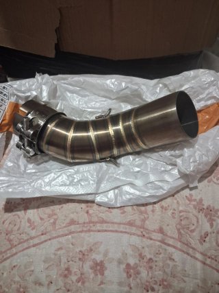 Tubo de escape moto nuevo