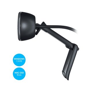 Logitech C270 Webcam HD 720p micrófono