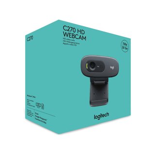 Logitech C270 Webcam HD 720p micrófono