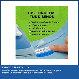 - DYMO LetraTag LT-100H etiquetadora portátil