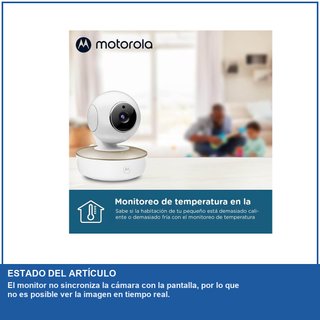 - Motorola VM50G vigilabebés pantalla visión