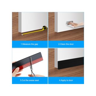 EXTSUD burlete puerta silicona autoadhesiva 4 pack