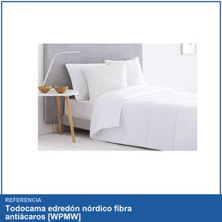 Todocama edredón nórdico fibra antiácaros [WPMW]