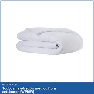 Todocama edredón nórdico fibra antiácaros [WPMW]