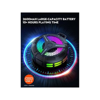 Ortizan B0FPWV82XN Altavoz Ducha Bluetooth