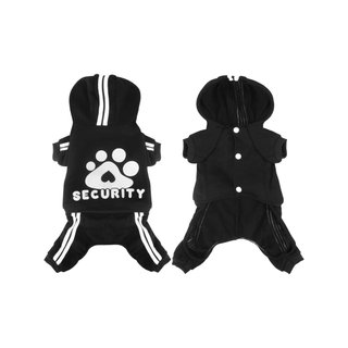 Sudadera con capucha perros cálida otoño