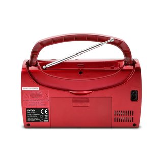 metronic 477205 Radio portátil con alarma y