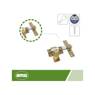 Amig 4-88 x 153 mm cerrojo seguridad acero puertas