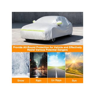 AOOSA funda coche impermeable anti UV