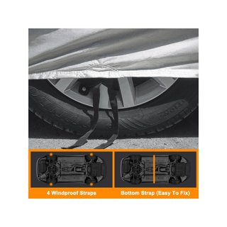 AOOSA funda coche impermeable anti UV