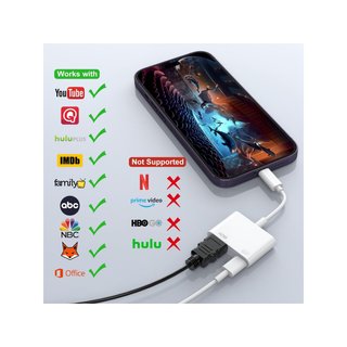 Adattatore Lightning a HDMI per iPhone iPad