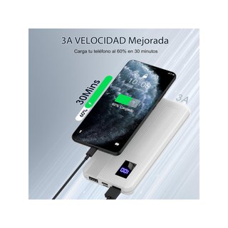 Batteria esterna portatile Dbasne con ricarica rapida