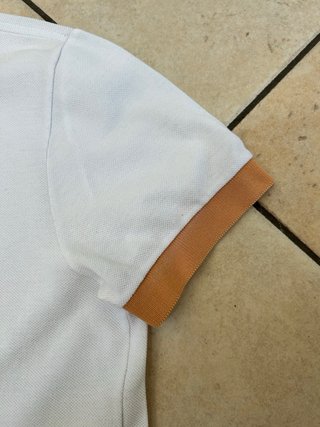 Polo Lacoste Bianco Grigio Uomo numero 4 M