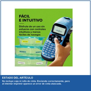 - DYMO LetraTag LT-100H etiquetadora portátil