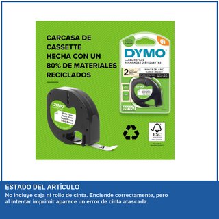 - DYMO LetraTag LT-100H etiquetadora portátil
