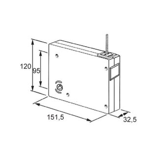 Enrollador de cinta para estor persiana 14mm