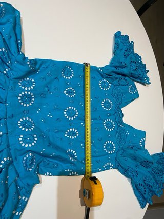 40 Traje Flamenco Gitana Azul