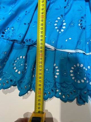 40 Traje Flamenco Gitana Azul