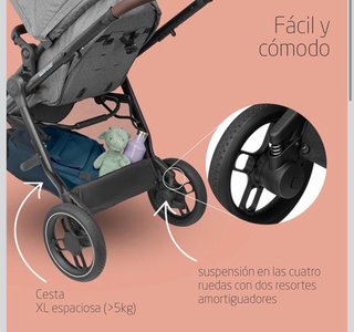 Maxi Cosi Zelia S Silla de Paseo 2en1.
