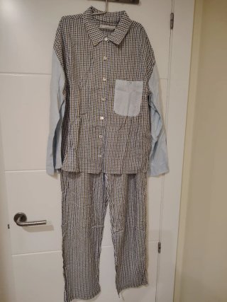 Pijama a cuadros nuevo