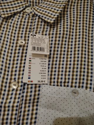 Pijama a cuadros nuevo