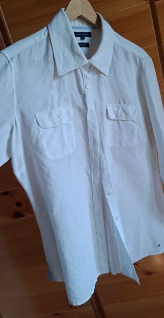 Camicia Tommy Hilfiger Pure Linen Tg 10