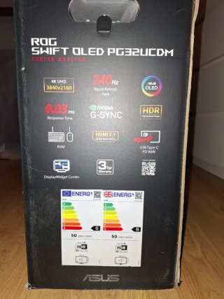 Asus ROG Swift OLED PG32UCDM Monitor Gaming