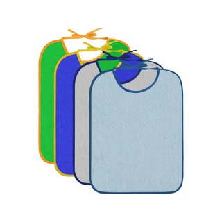 Baberos impermeables algodón absorbente unisex