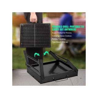 Uten parrilla portátil carbón camping
