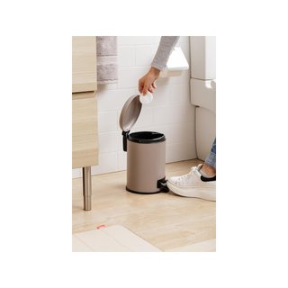 Tatay papelera baño Nordic 3L pedal
