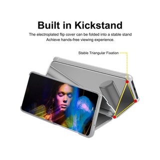 Funda espejo piel sintética Samsung Galaxy