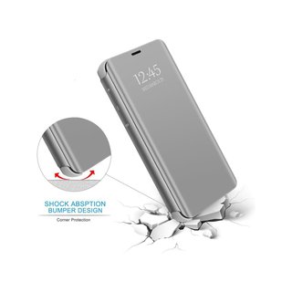 Funda espejo piel sintética Samsung Galaxy