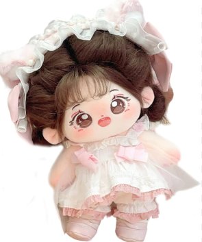 Muñeca de peluche dulce