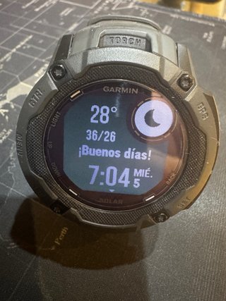 Garmin Instinct 2X Solar Negro/Gris