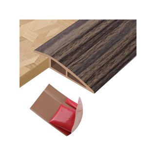 Perfil transición suelo adhesivo PVC 10mmx1m