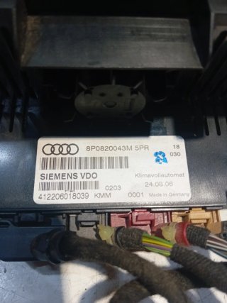 Mando Clima Audi A3 2006 8P820043m Siemens vdo