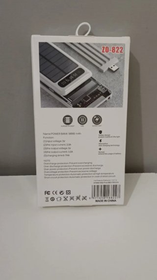 Power Bank Zhong Ou 58000 mAh Nuovo Sigillato